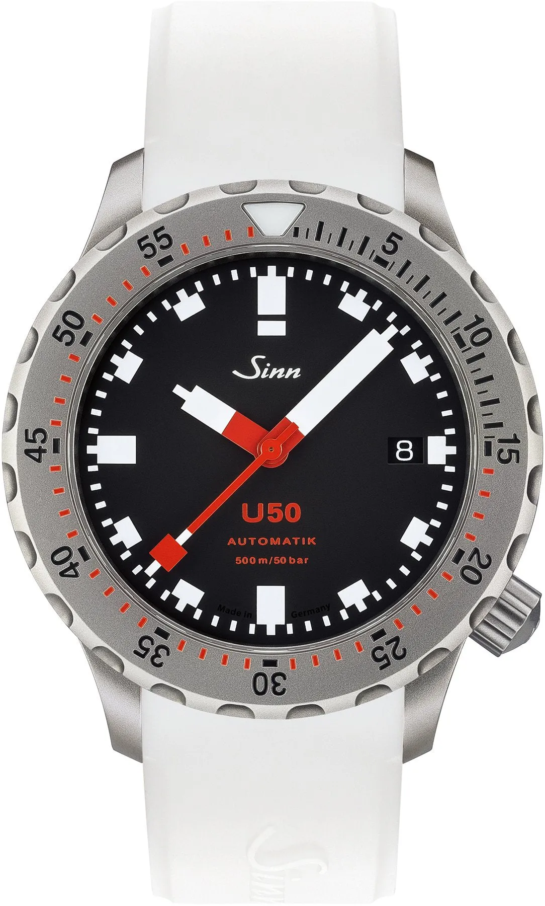 Sinn Watches Sinn U50 Silicone White Watch