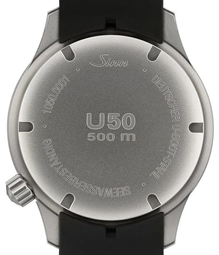 Sinn Watches Sinn U50 Tegimented H Link Bracelet Watch