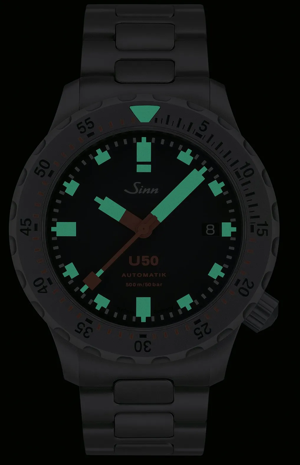 Sinn Watches Sinn U50 Tegimented Silicone Black Watch