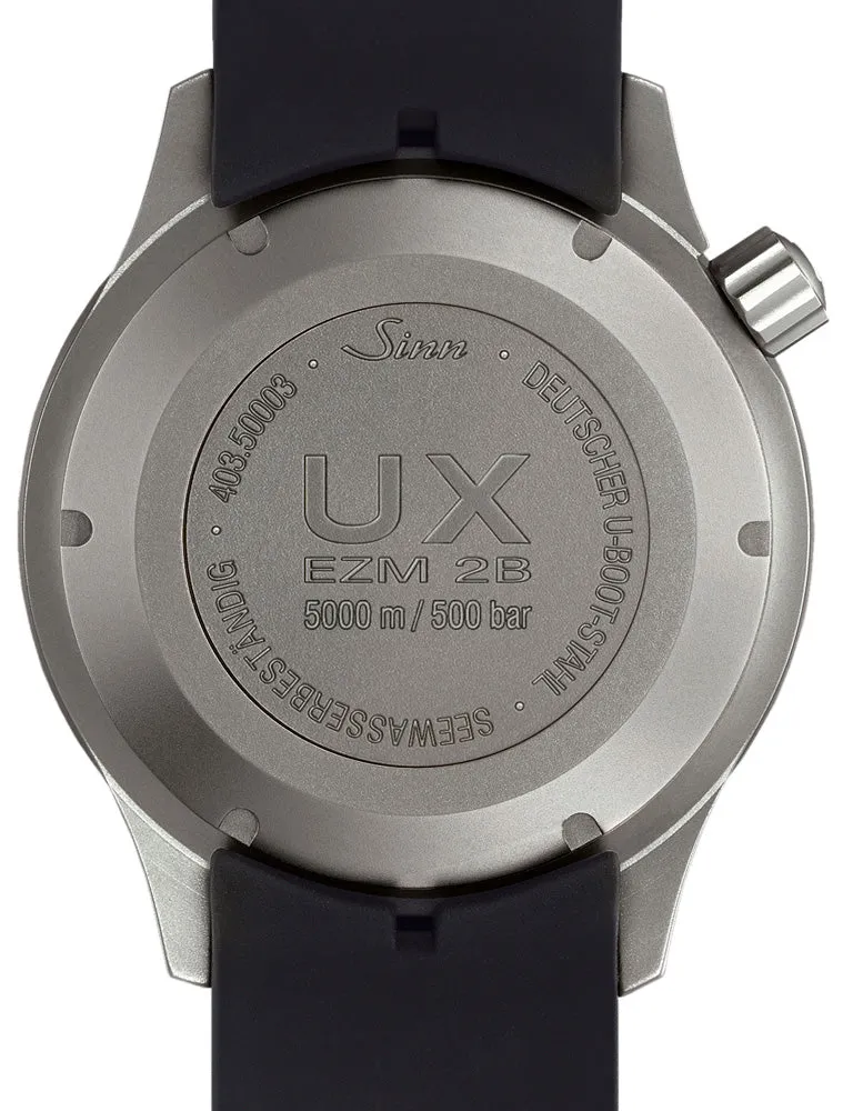 Sinn Watches Sinn UX GSG 9 EZM 2B Rubber Watch