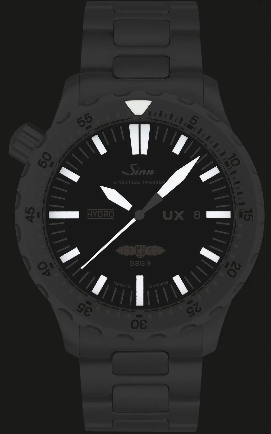 Sinn Watches Sinn UX GSG 9 EZM 2B Rubber Watch