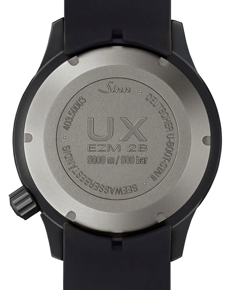 Sinn Watches Sinn UX S EZM 2B Rubber Watch