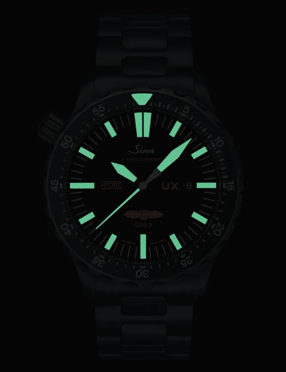 Sinn Watches Sinn UX S GSG 9 EZM 2B Vintage Cowhide Brown Watch