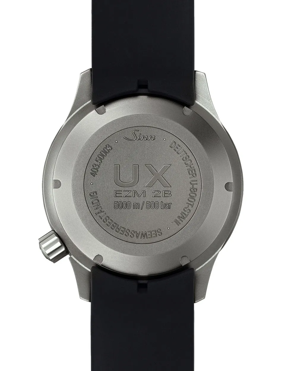 Sinn Watches Sinn UX SDR EZM 2B Rubber Watch