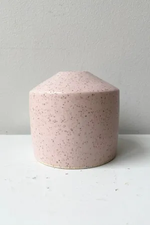 Siros Vase Pink Speckle Vase,Flower Vase