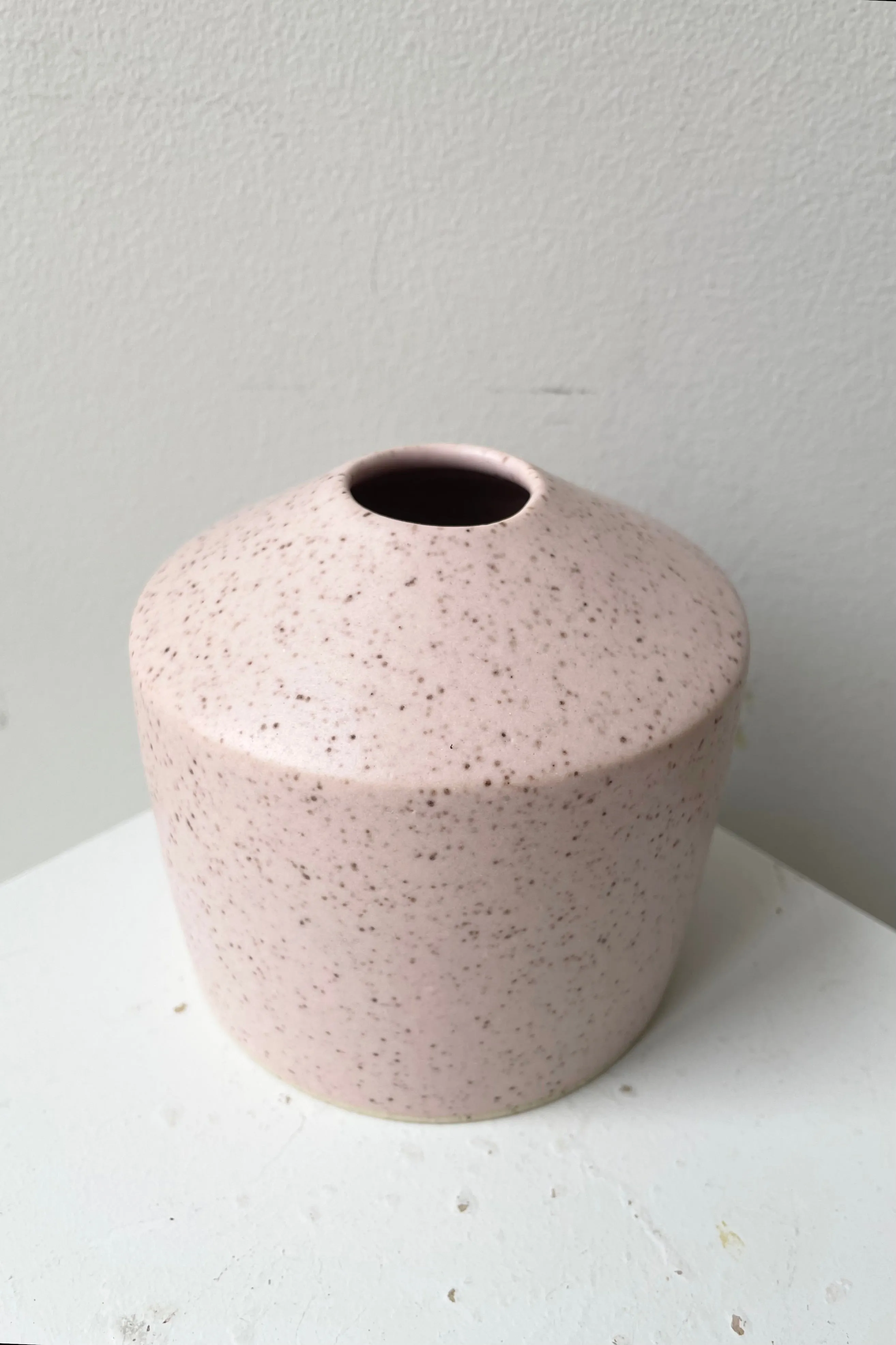 Siros Vase Pink Speckle