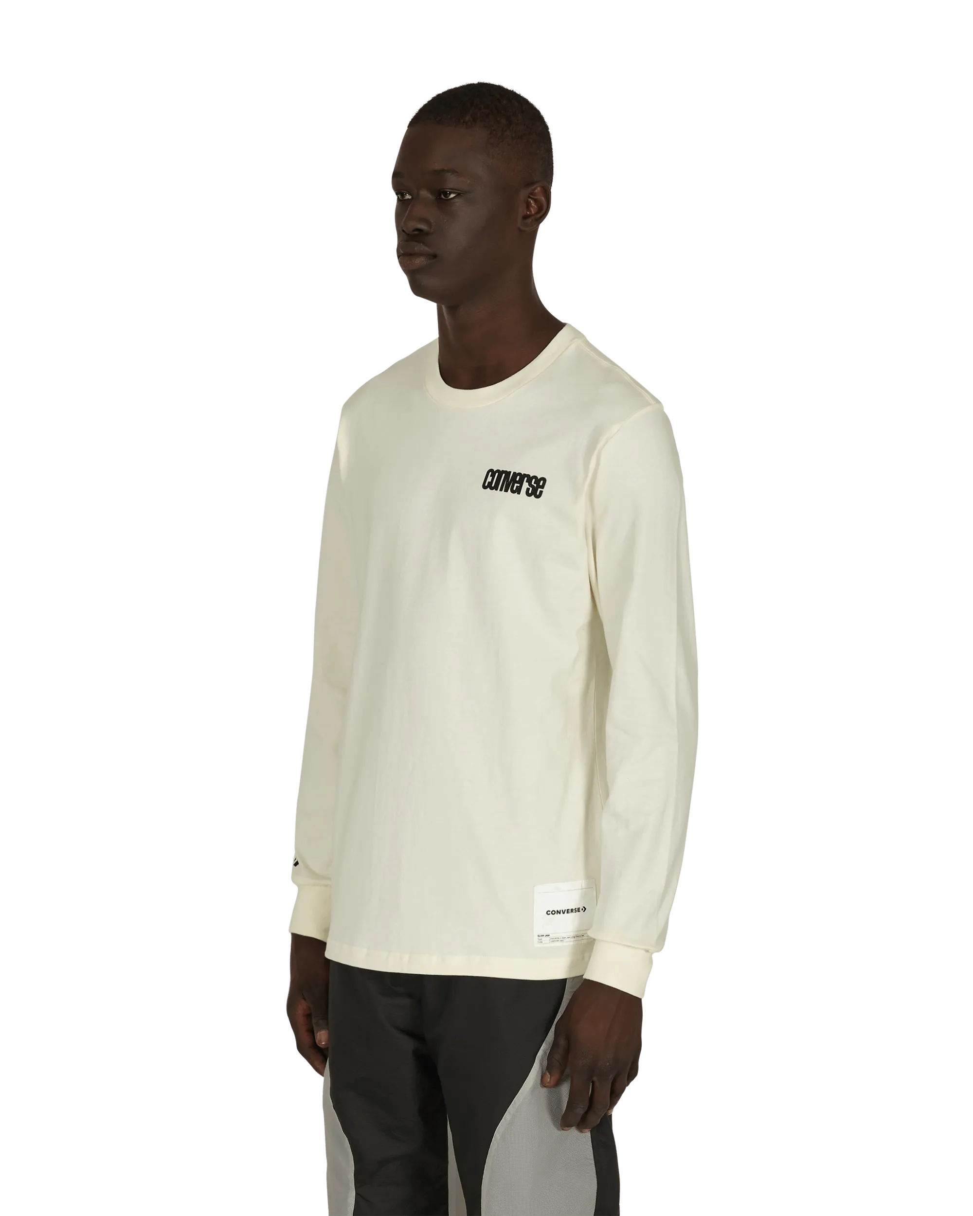 Slam Jam Long Sleeve T-Shirt Beige