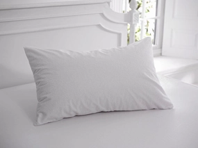 Slumberfleece Waterproof Towelling Pillow Protector Protectors & Toppers,mattress protector waterproof