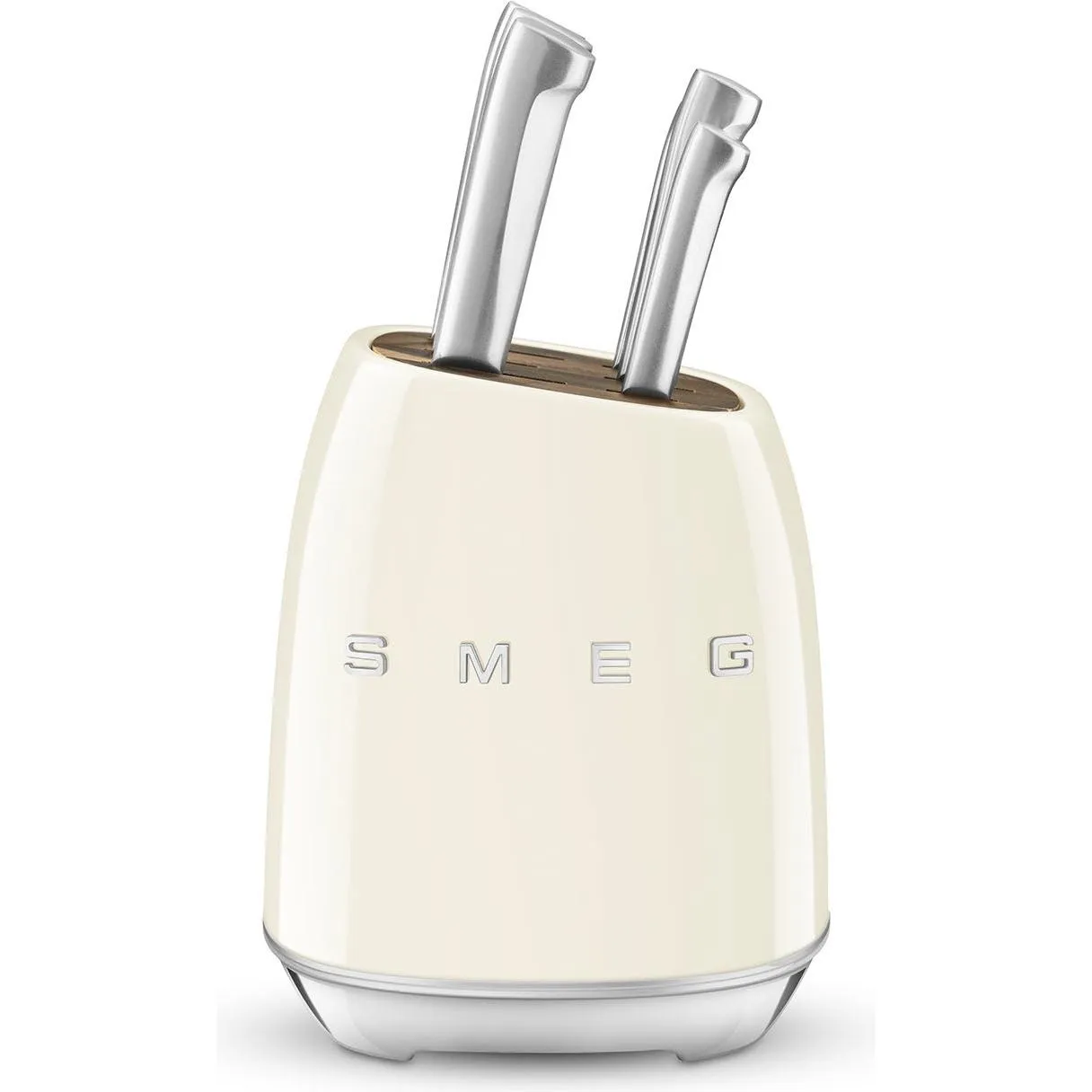 Smeg Retro-Style Knife Block with Knives KBSF01CR jute rug, burlap rug