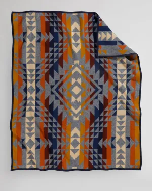 Smith Rock Pendleton Throw Blanket bookcase, standing shelf