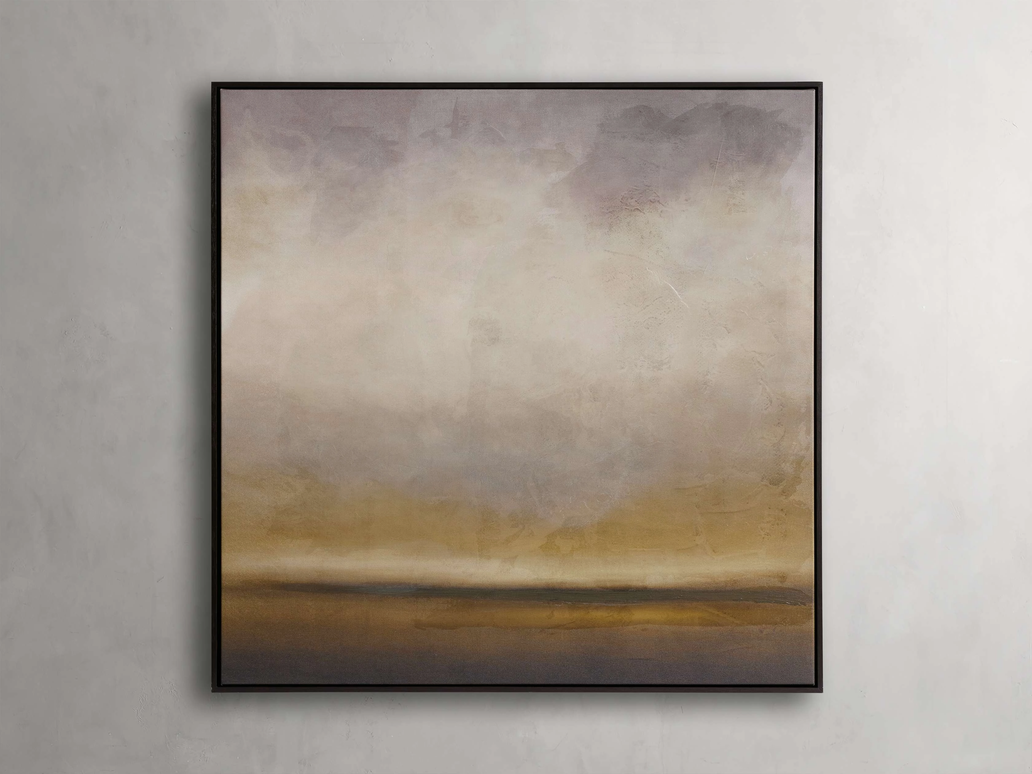 Smoky Skyline Framed Print Wall Art,canvas wall art set
