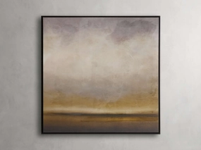 Smoky Skyline Framed Print Wall Art,canvas wall art set