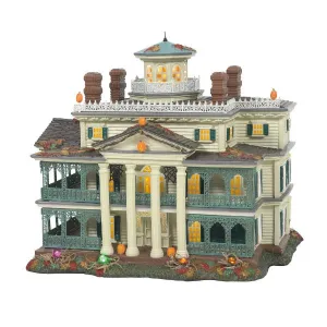 Snow Village Halloween Disneyland Haunted Mansion Decorative Mirror,Home Decor Mirror