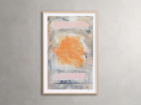 Soft Colors Framed Print Wall Art,canvas wall art set