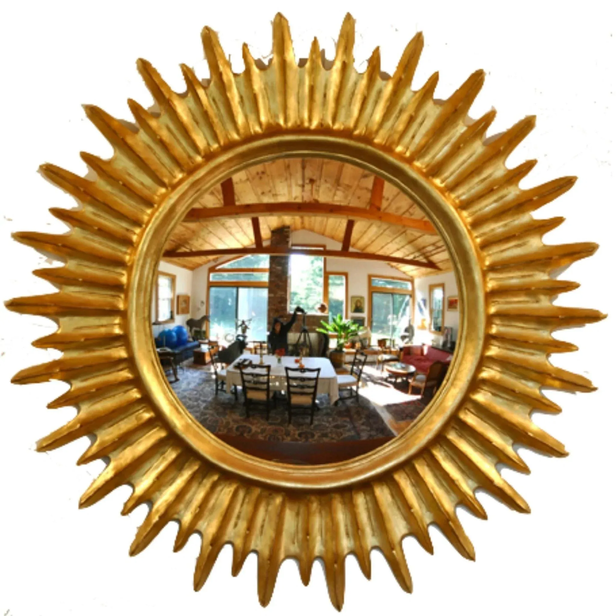Solarburst Convex Mirror Cutting Board,Kitchen Board
