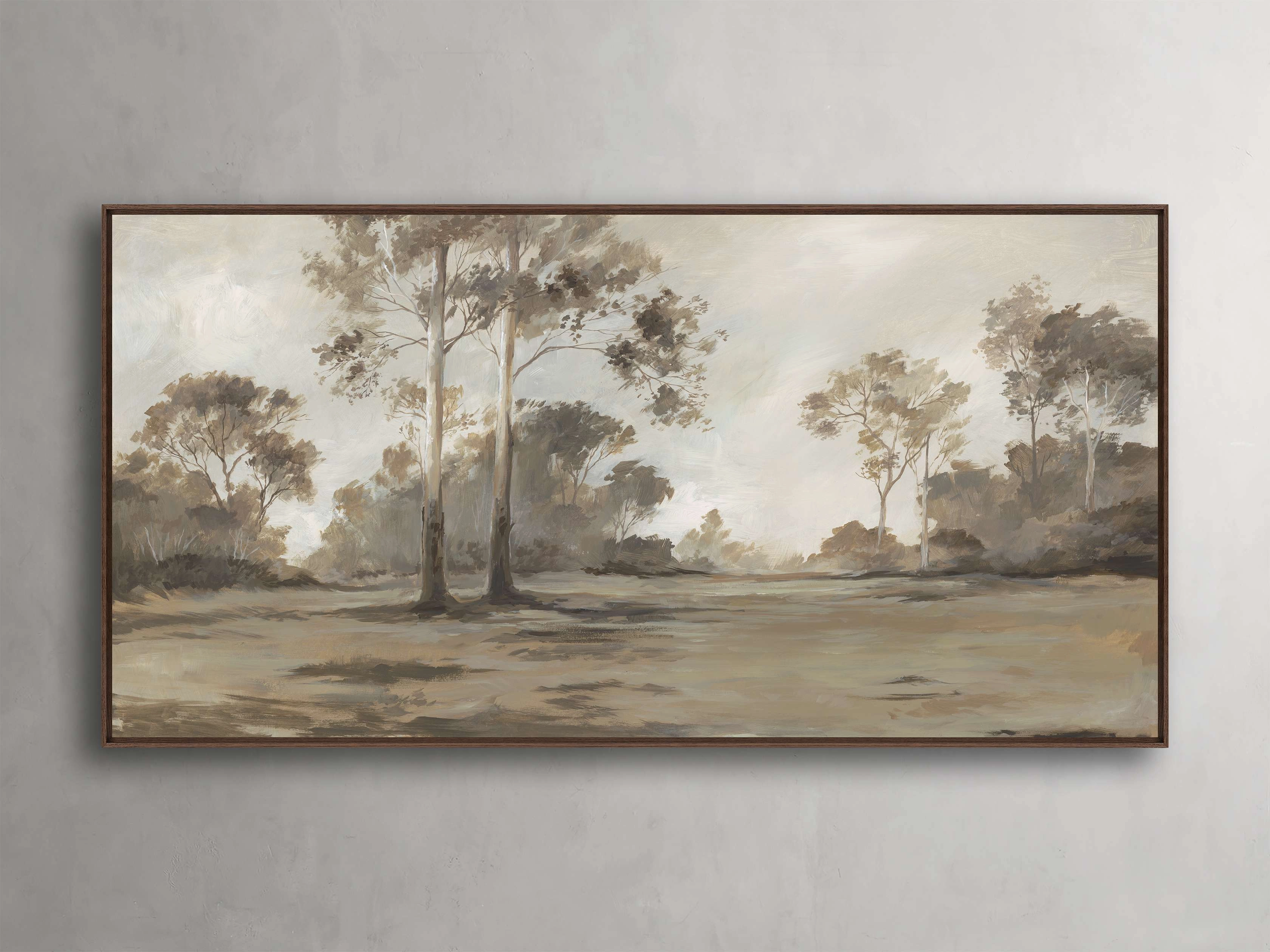 Solitary Day Framed Print Wall Art,canvas wall art set