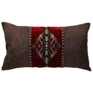Sorrel Aztec Southwest Pillow Shams - 2 Sizes exotic cowhide rug, leather rug