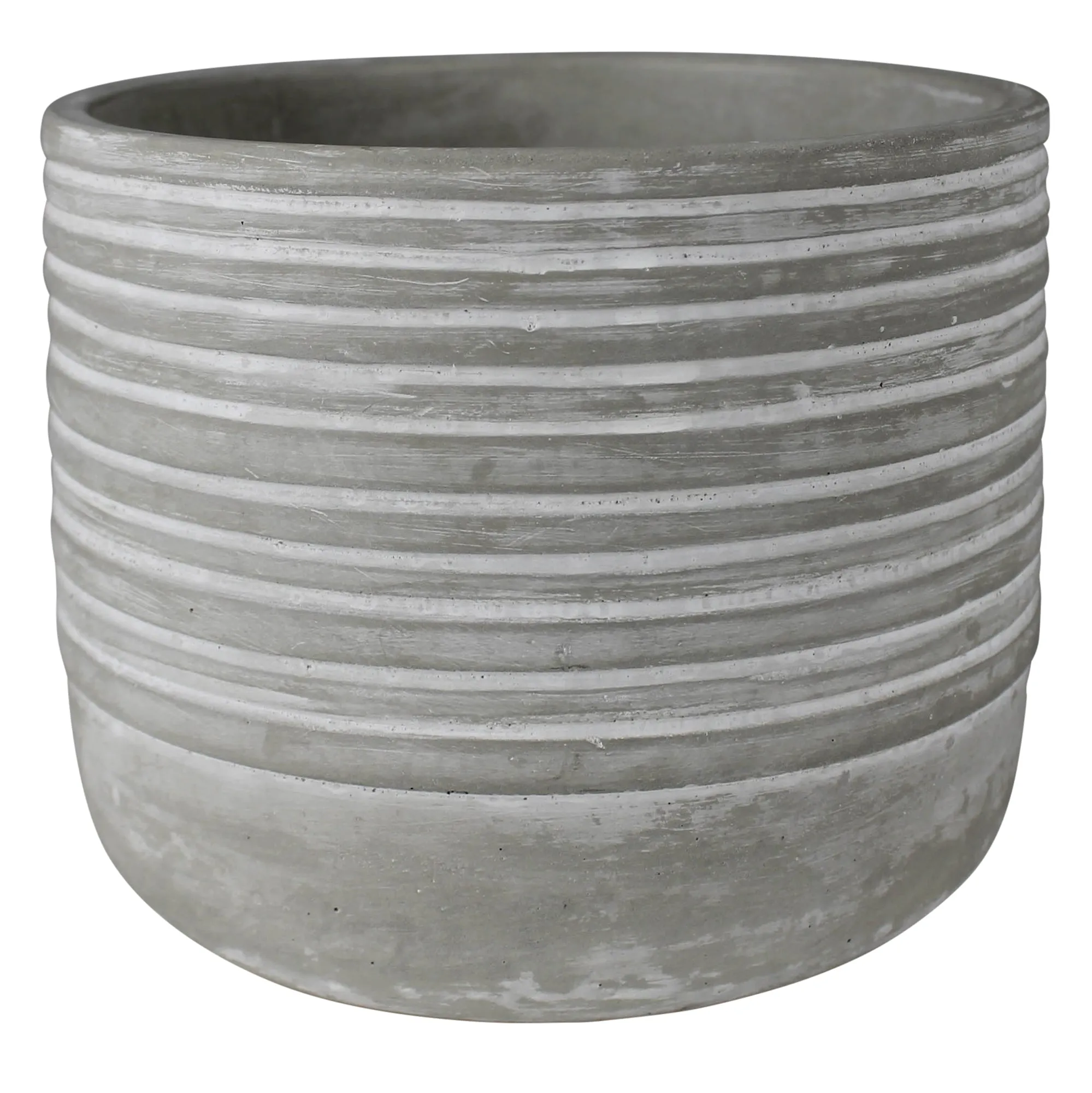 Sorrel Cachepot, Cement - Lrg Vase,Ceramic Vase