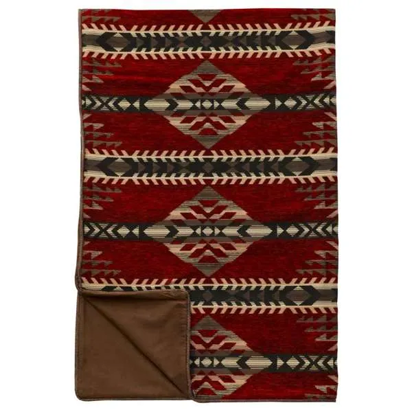 Sorrel Southwest Throw Blanket bookcase, standing shelf