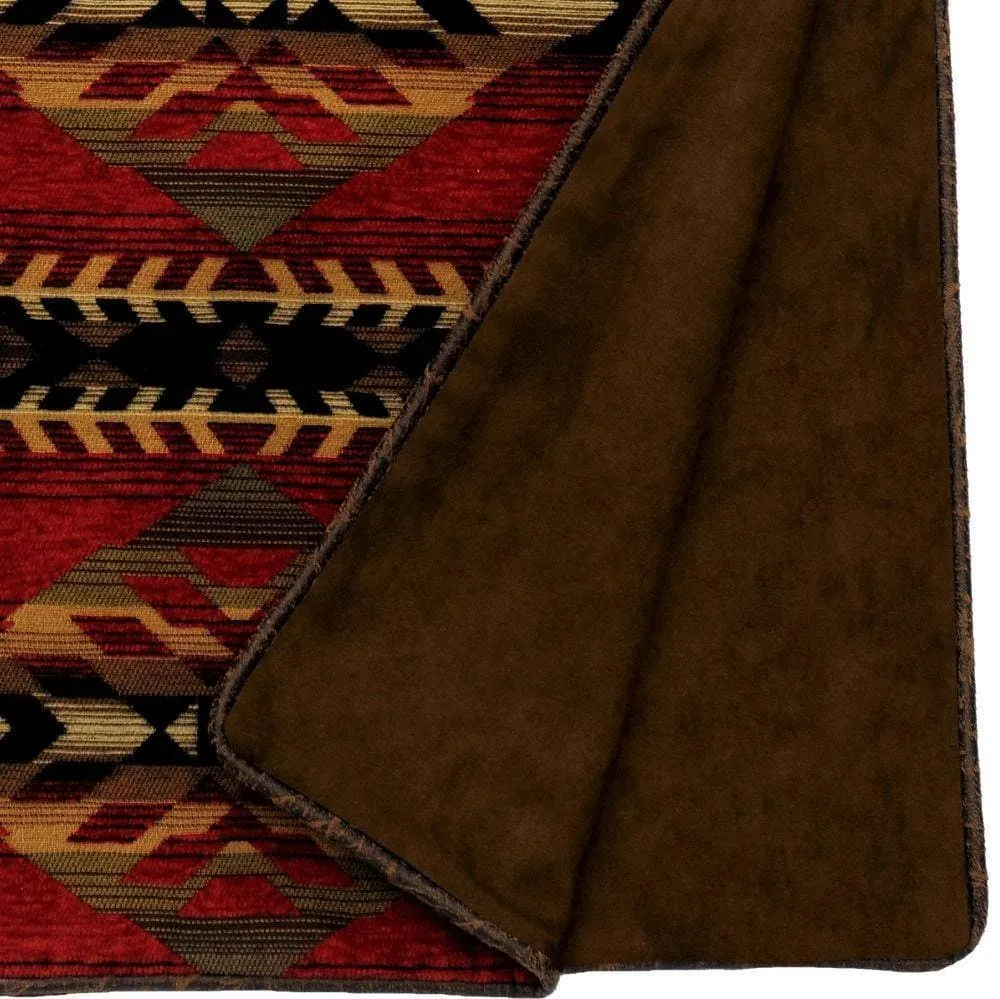 Sorrel Southwest Throw Blanket