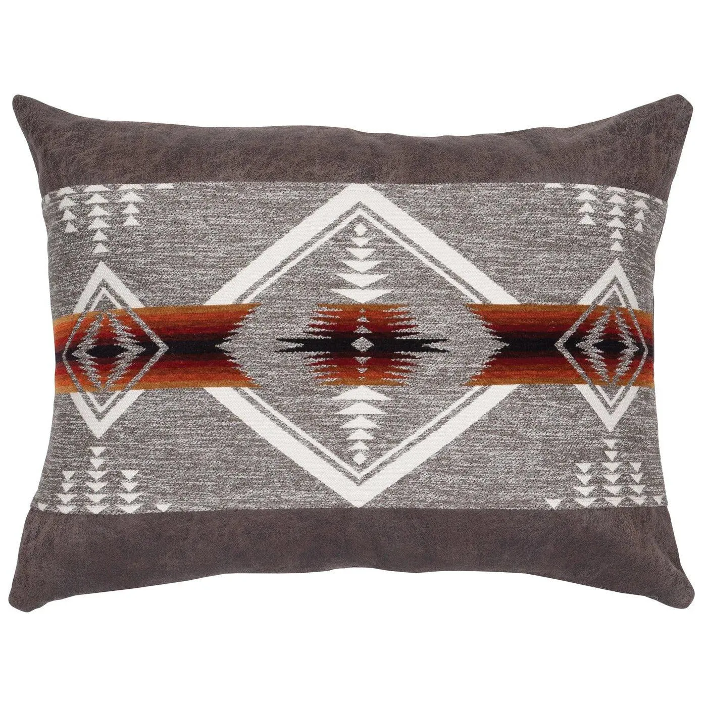 Southern Spice Pillow Sham exotic cowhide rug, leather rug