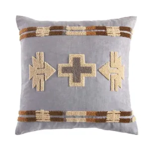 Southwest Crewel Embroidered Throw Pillow storage cart, utility cart