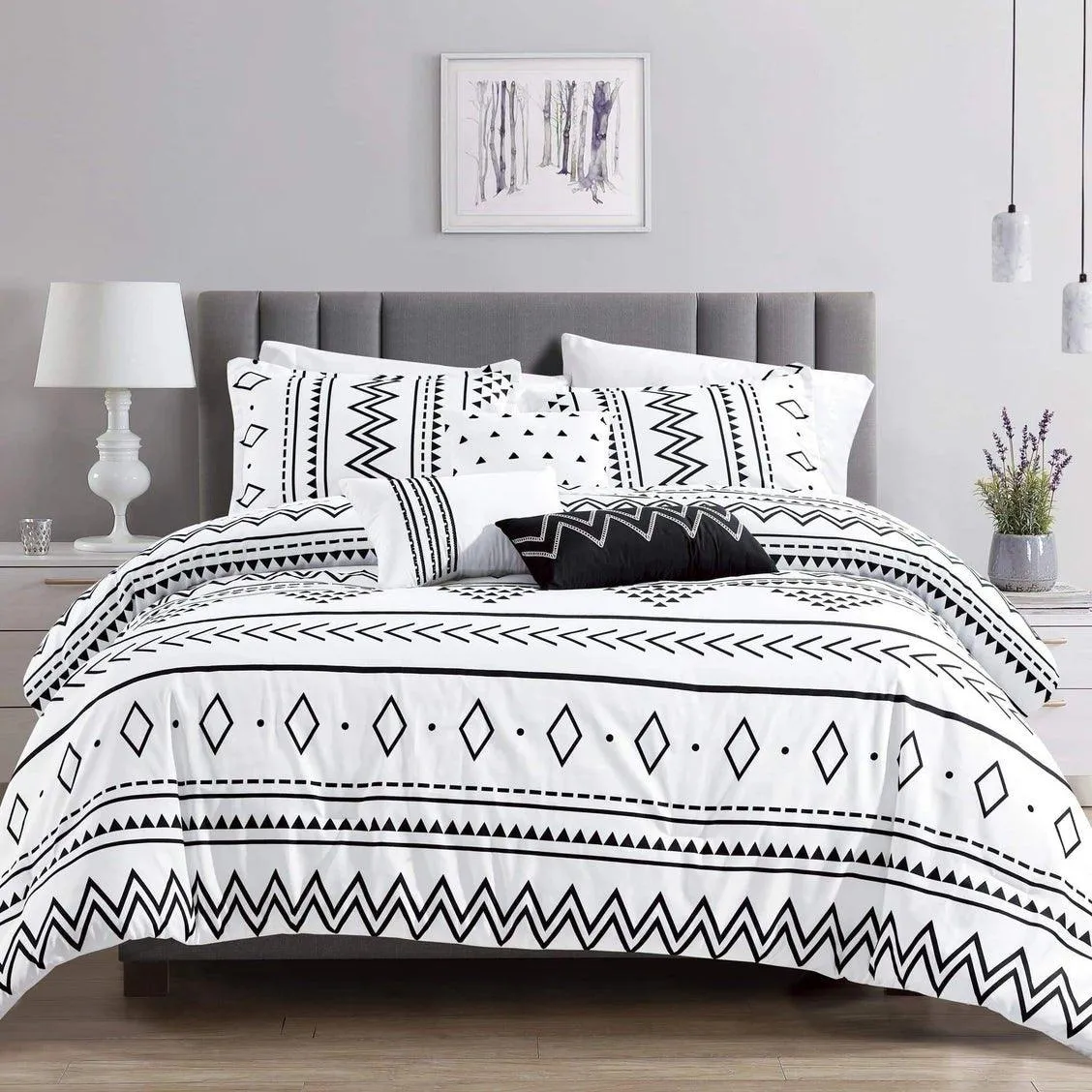 Southwestern Aztec Comforter Set luxury bedding, duvet cover