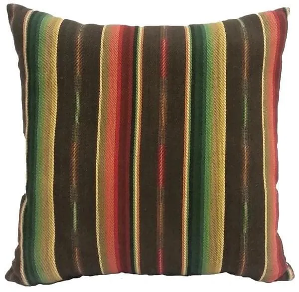Southwestern Serape Stripe Throw Pillows