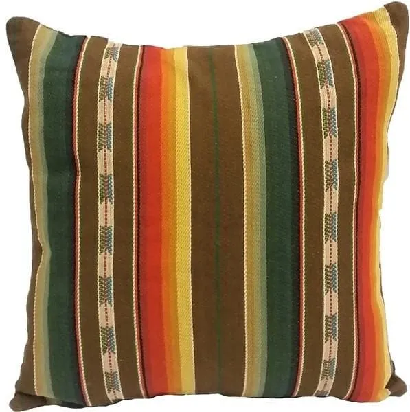 Southwestern Serape Stripe Throw Pillows