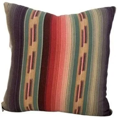 Southwestern Serape Stripe Throw Pillows