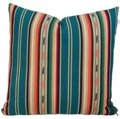 Southwestern Serape Stripe Throw Pillows