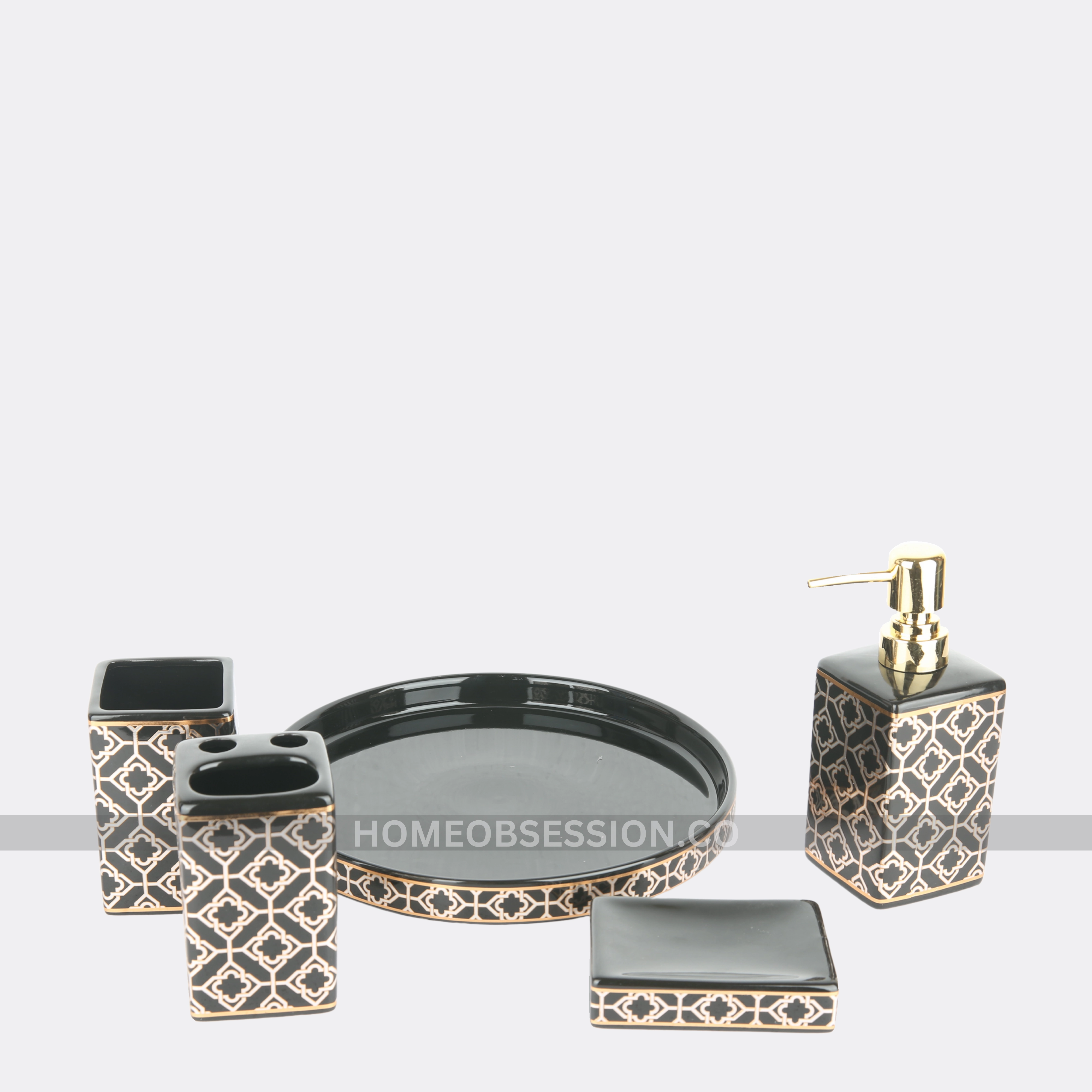 Sovereign Bath Set With Tray
