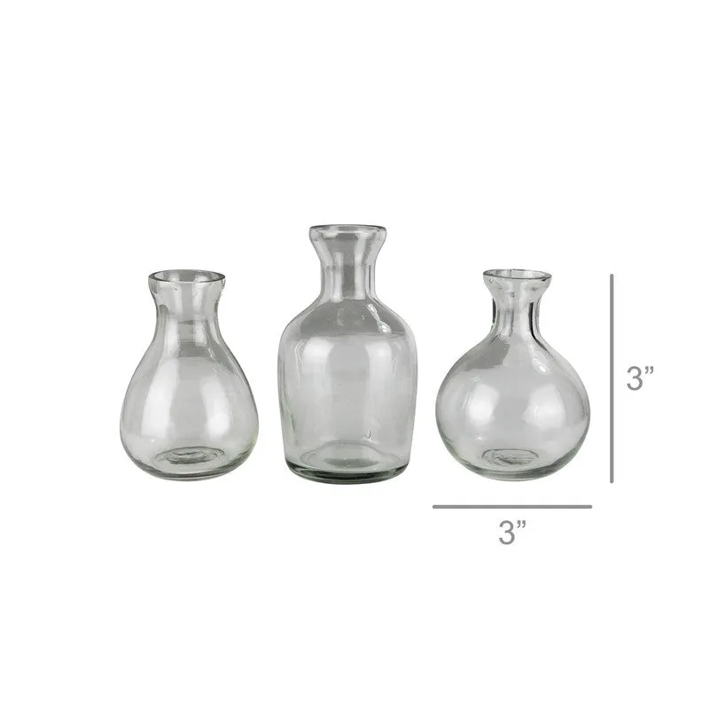 Sperry Vases, Glass - Set of 3