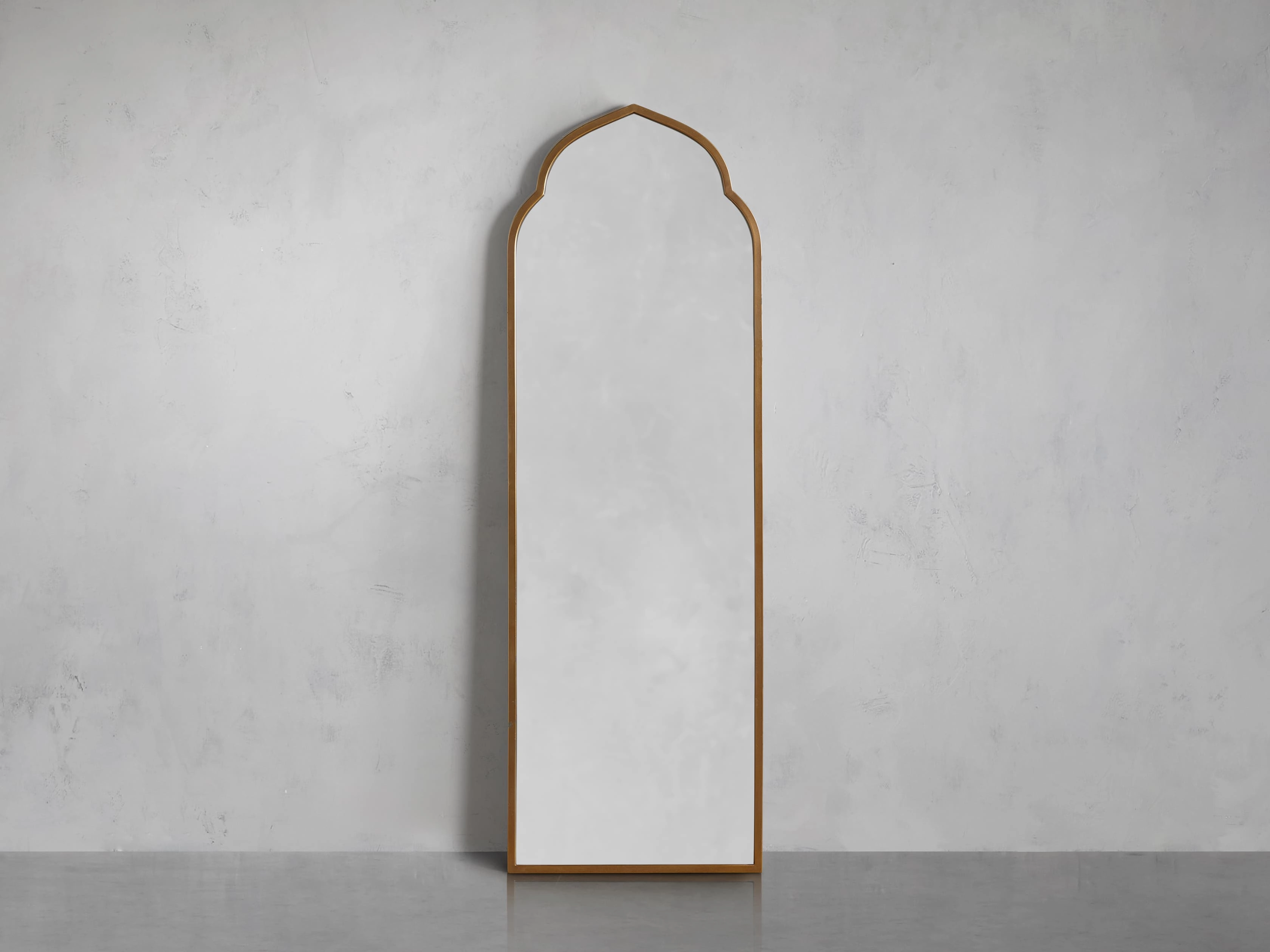 St Germain Arch Floor Mirror in Gold Floor Mirrors,full length floor mirror