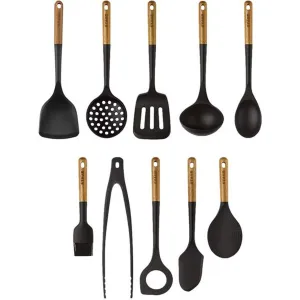 Staub 10-Piece Silicone Kitchen Utensil Set 1014543 kitchen storage, pantry organizer