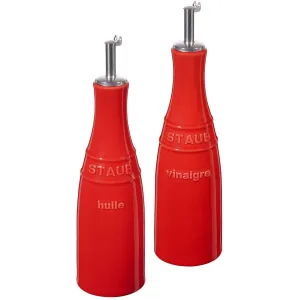 Staub 2-Piece Ceramic Oil and Vinegar Set 40511-788 table lamp, bedside lamp