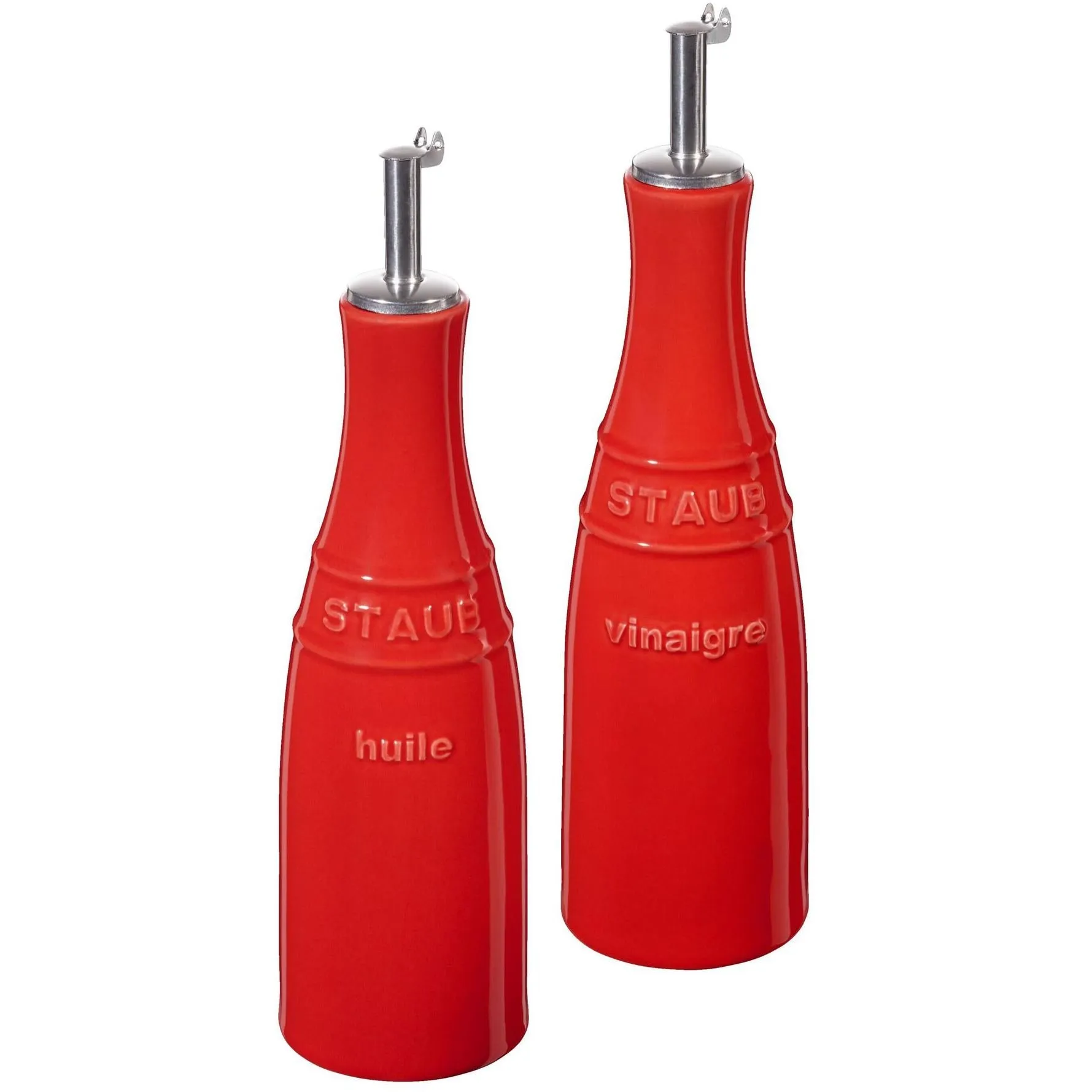 Staub 2-Piece Ceramic Oil and Vinegar Set 40511-788 table lamp, bedside lamp