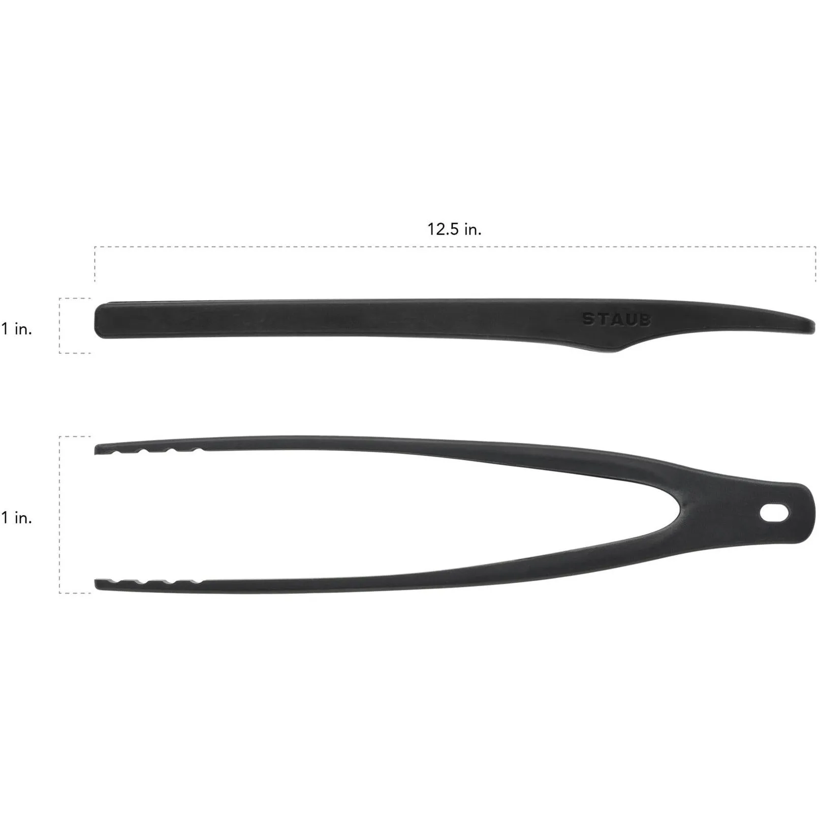 Staub 31 cm Silicone Tongs 1003591