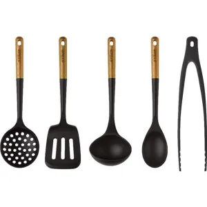 Staub 5-Piece Silicone Kitchen Utensil Set 1014542 kitchen storage, pantry organizer