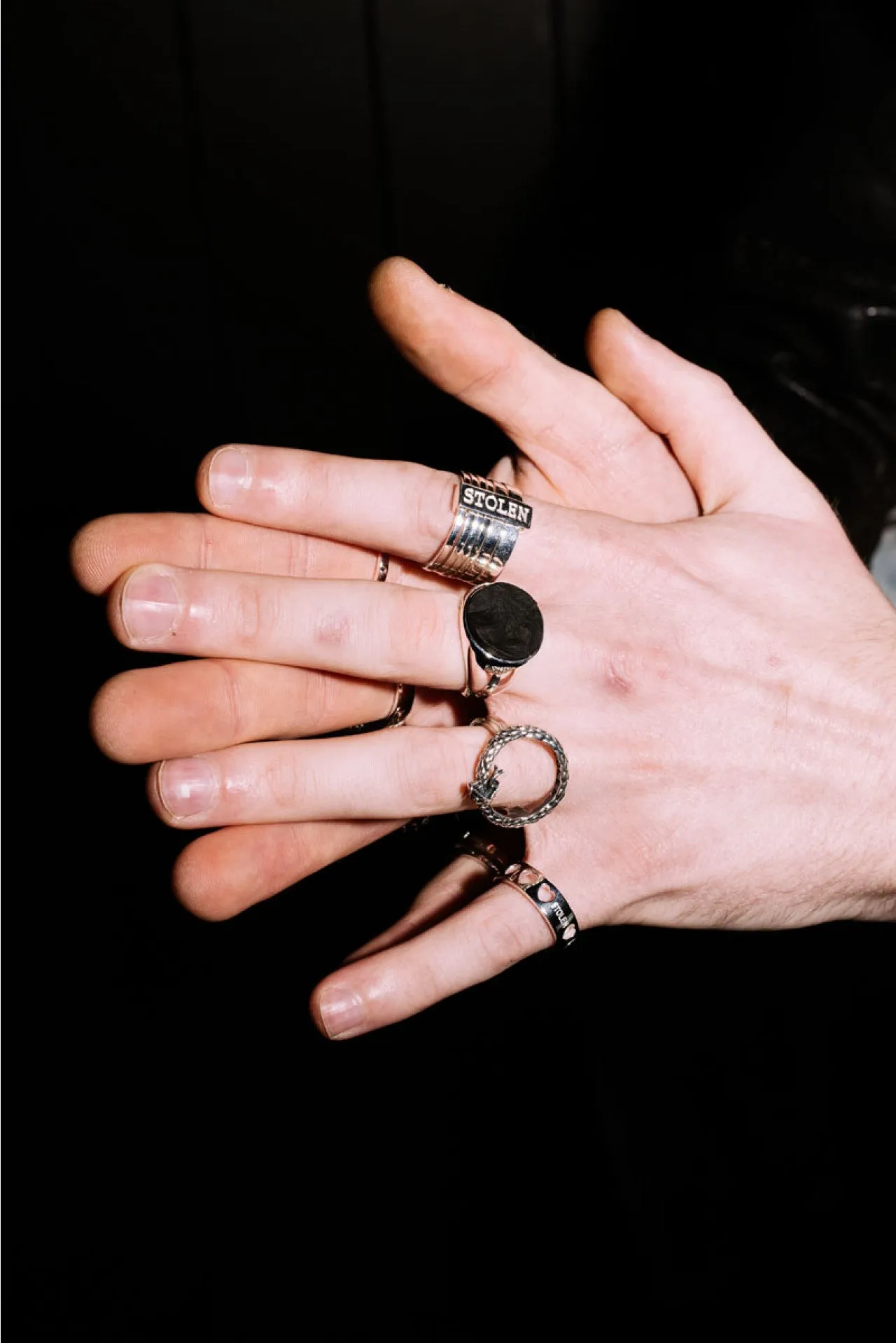 Stolen Girlfriends Club Jewellery Infinity Snake Ring - Small