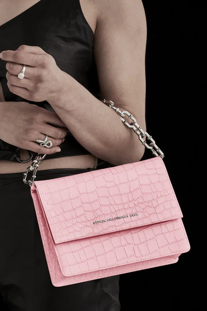 Stolen Girlfriends Club Jewellery Stolen Girlfriends Club - Big Trouble Bag Bubblegum