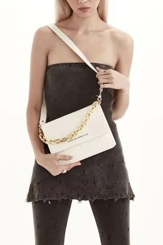 Stolen Girlfriends Club Jewellery Stolen Girlfriends Club - Big Trouble Bag Cream