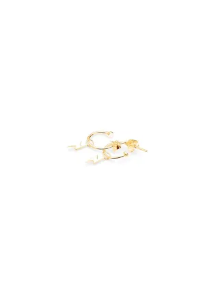 Stolen Girlfriends Club Jewellery Stolen Girlfriends Club - Bolt Anchor Sleeper - Gold Plated