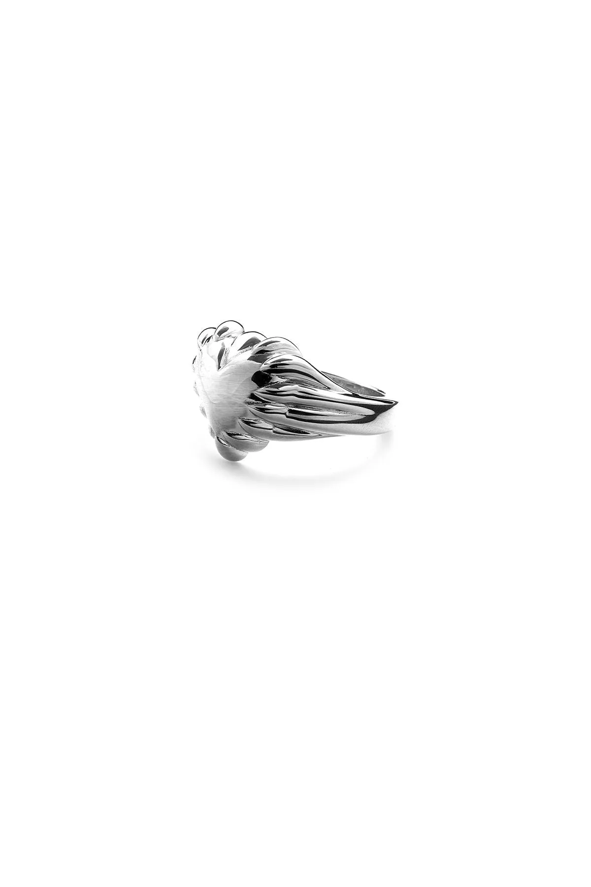Stolen Girlfriends Club Jewellery Stolen Girlfriends Club - Chrome Claw Signet Ring Large