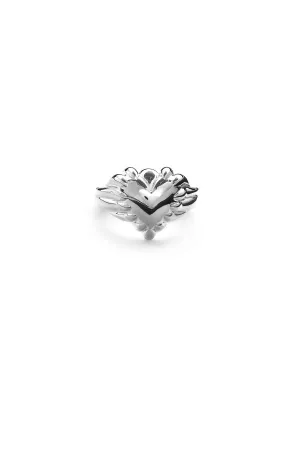 Stolen Girlfriends Club Jewellery Stolen Girlfriends Club - Chrome Claw Signet Ring Large