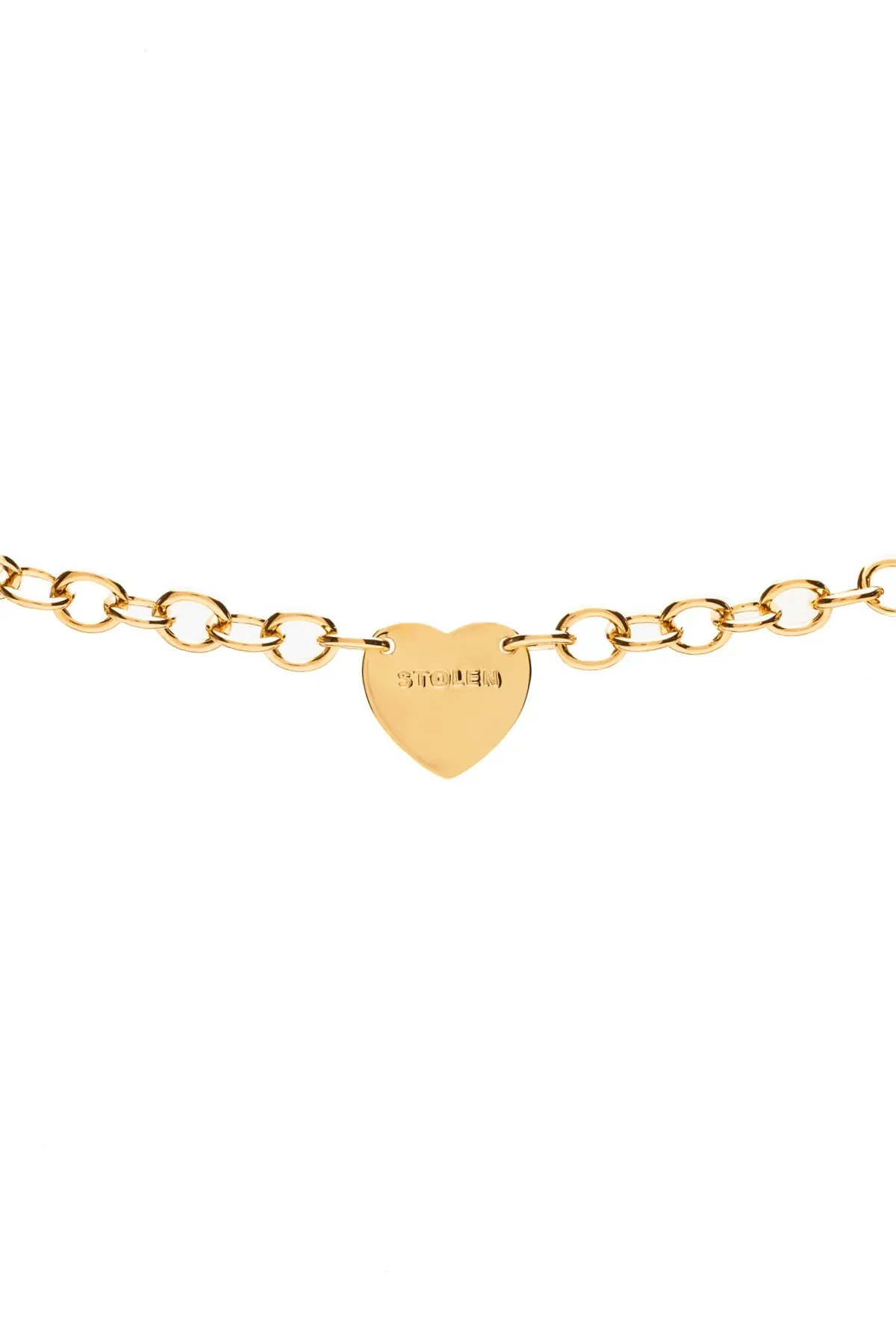 Stolen Girlfriends Club Jewellery Stolen Girlfriends Club - Cold Heart Bracelet Gold Plated
