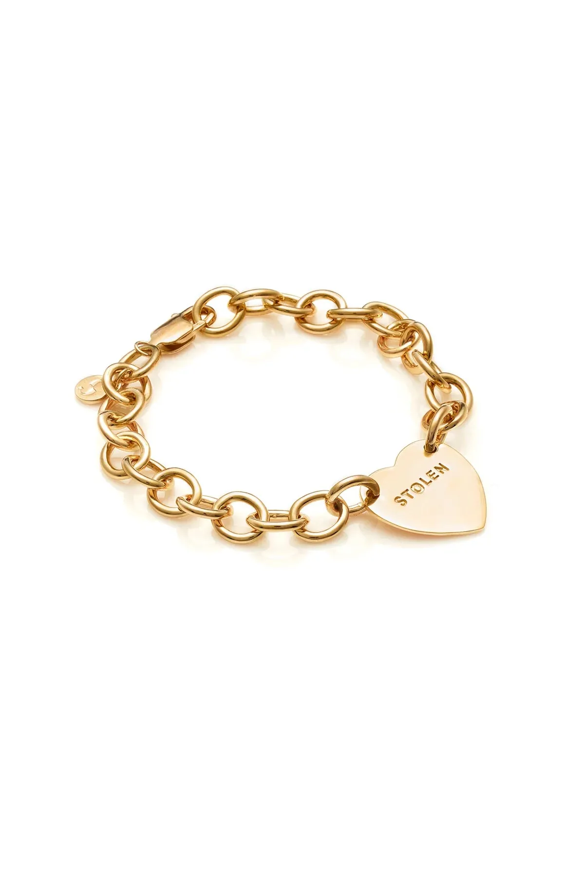 Stolen Girlfriends Club Jewellery Stolen Girlfriends Club - Cold Heart Bracelet Gold Plated