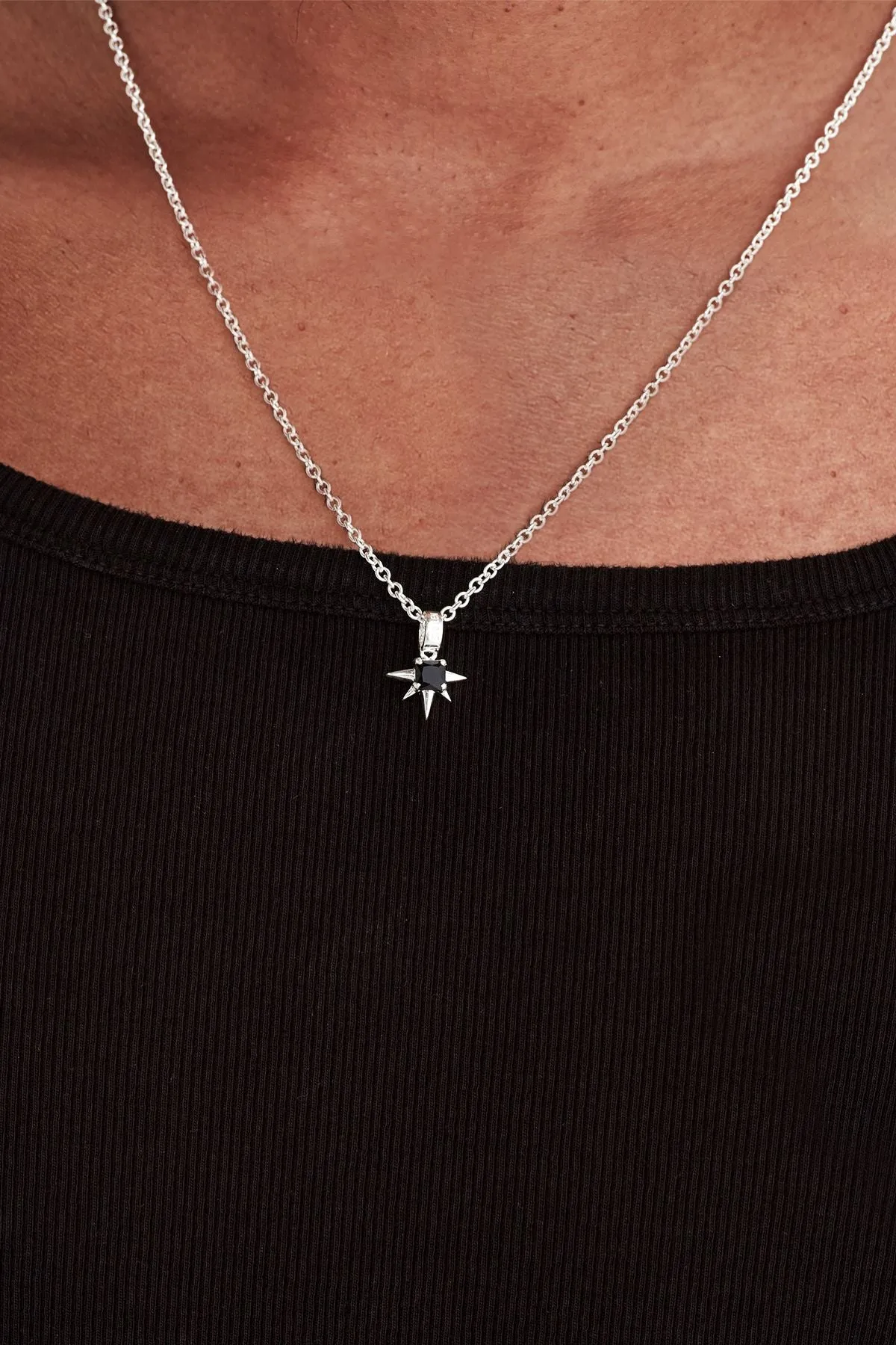 Stolen Girlfriends Club Jewellery Stolen Girlfriends Club - Cosmic Spike Necklace Onyx