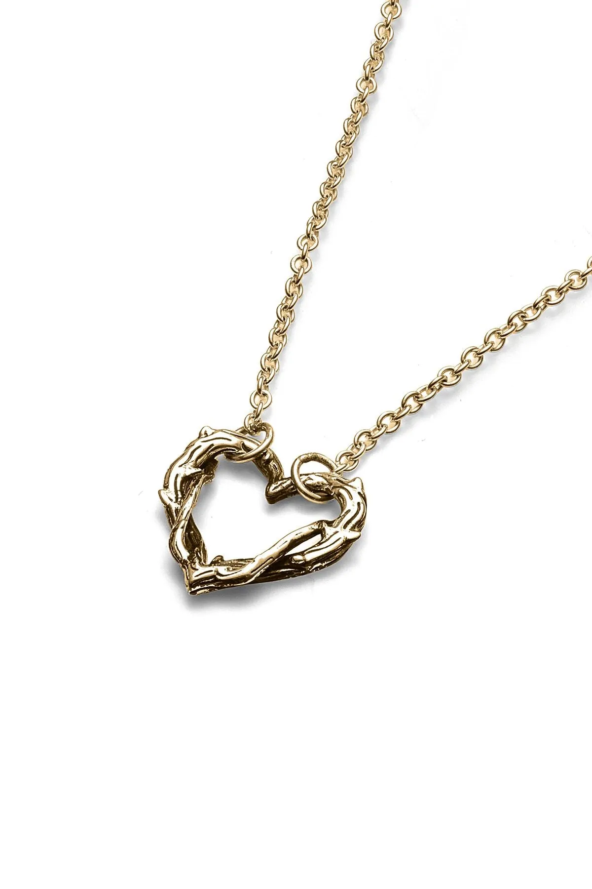 Stolen Girlfriends Club Jewellery Stolen Girlfriends Club - Entwined Necklace - Gold Plated