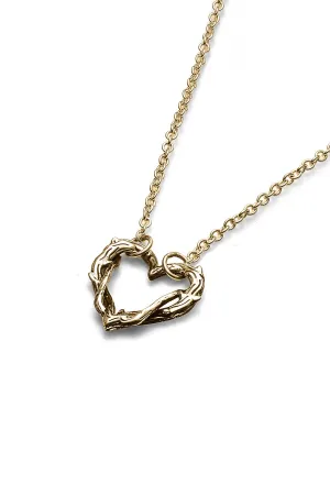 Stolen Girlfriends Club Jewellery Stolen Girlfriends Club - Entwined Necklace - Gold Plated